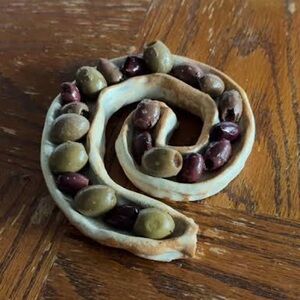 TAG | NAUTILUS SPIRAL SWIRL OLIVE TRAY